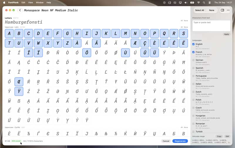 FontPlonk